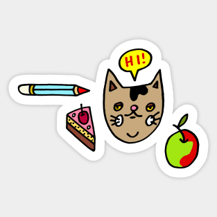 Doodles Sticker